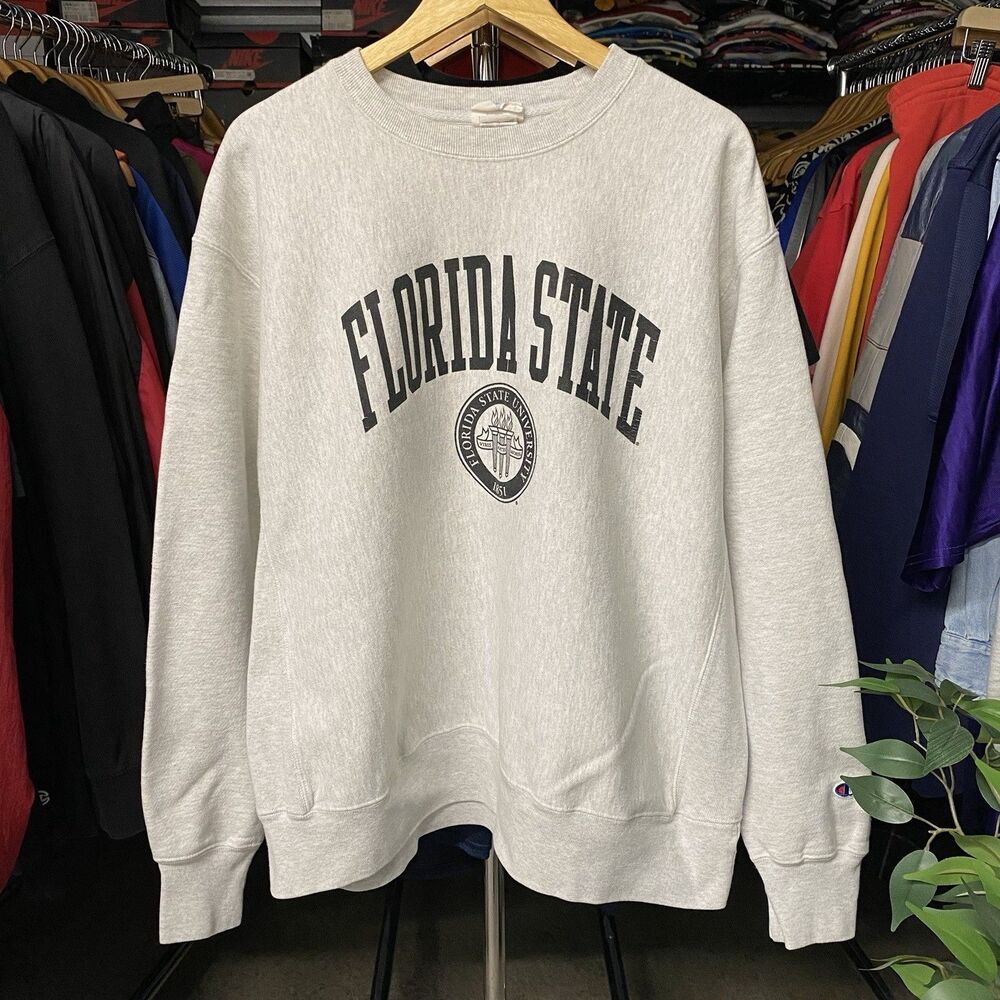 Champion Reverse Weave Florida State University Crewneck Sweatshirt FSU Men's XL